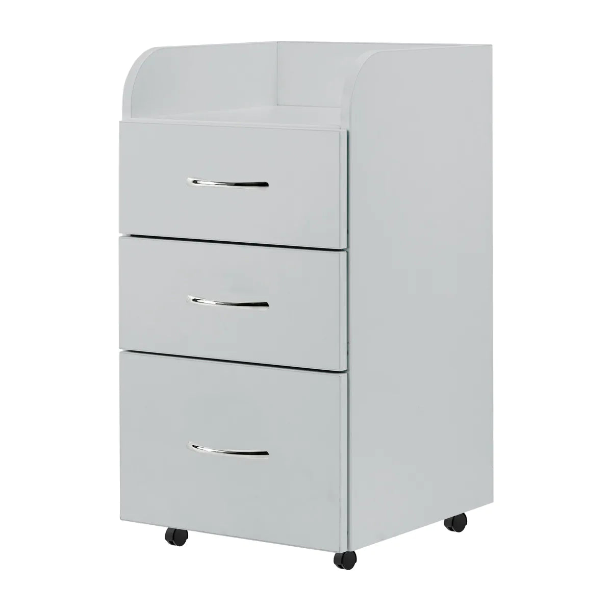 ActiveShop Kombi grey salon cabinet with three closed drawers