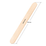 ActiveShop Large Wooden Spatula 150 × 18 × 1.8mm - 150 pcs - isolated on a white background