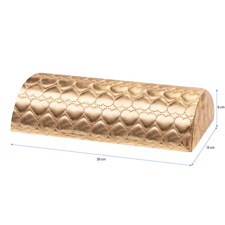 ActiveShop Manicure Hand Rest Gold - isolated on a white background