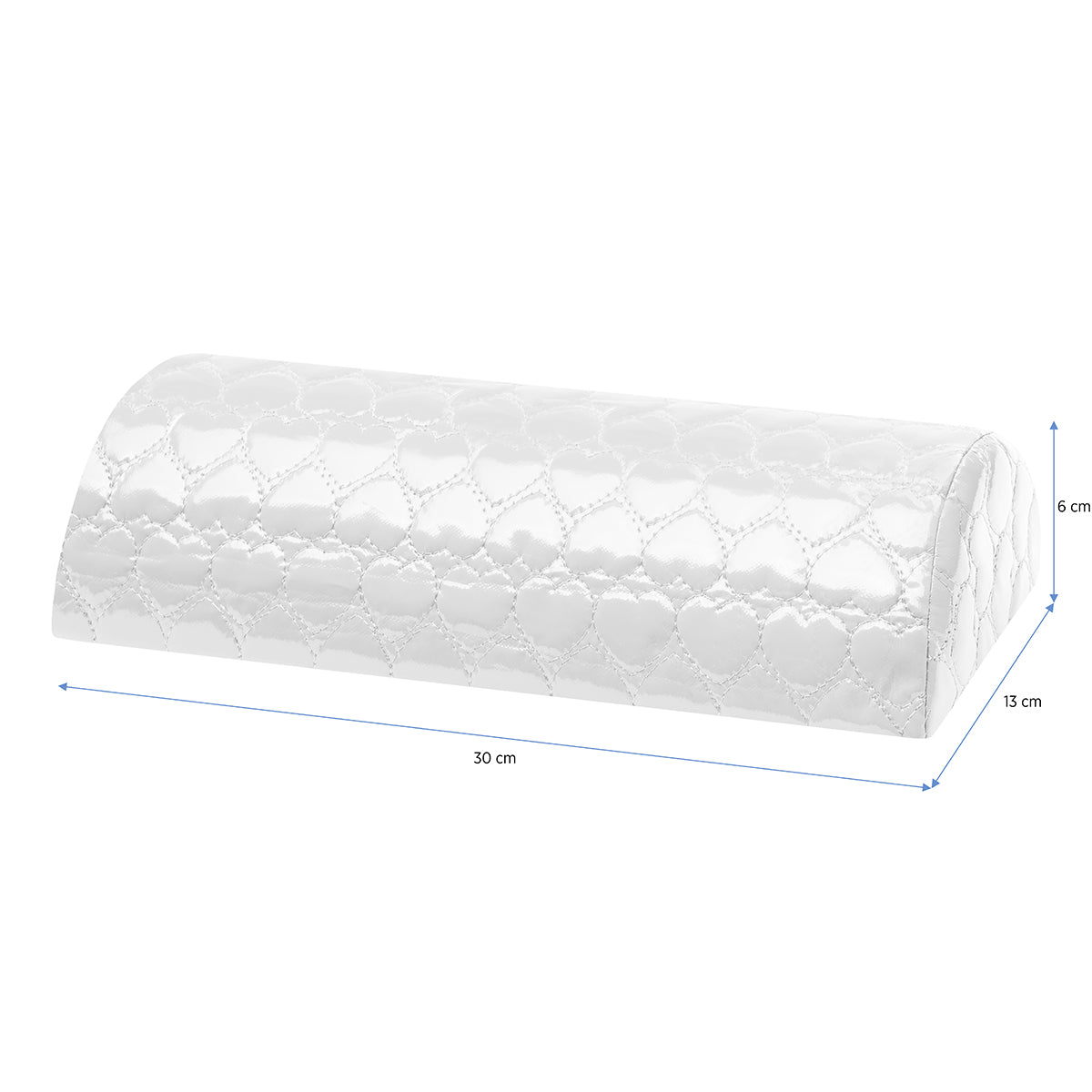 ActiveShop Manicure Hand Rest Pillow White - isolated on a white background