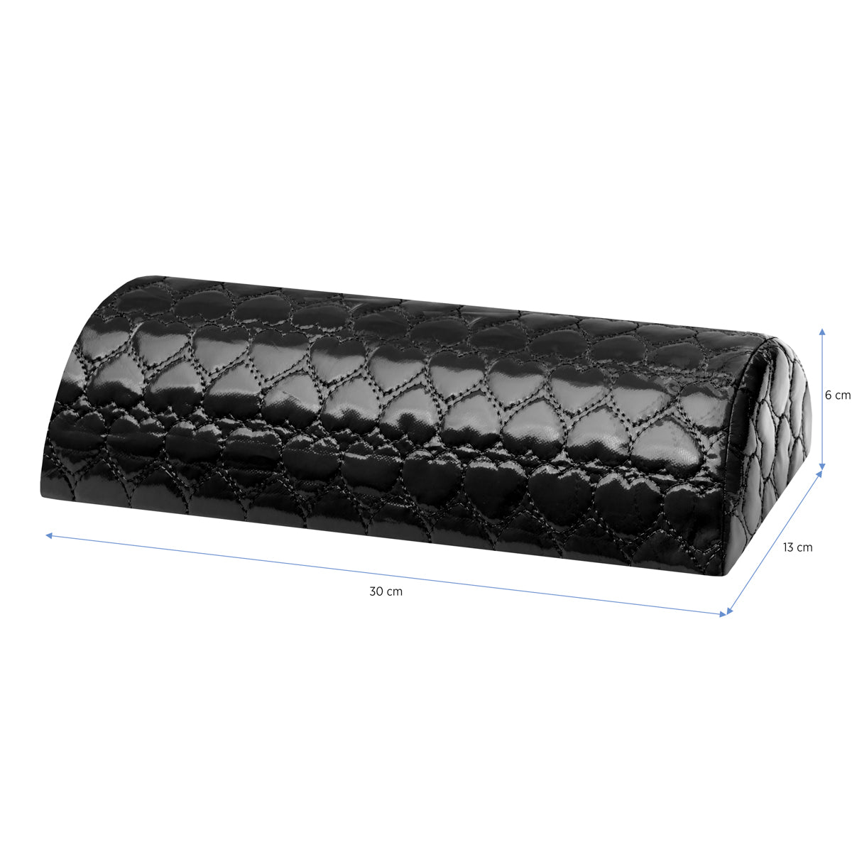 ActiveShop Manicure Pillow Hand Rest Black - isolated on a white background