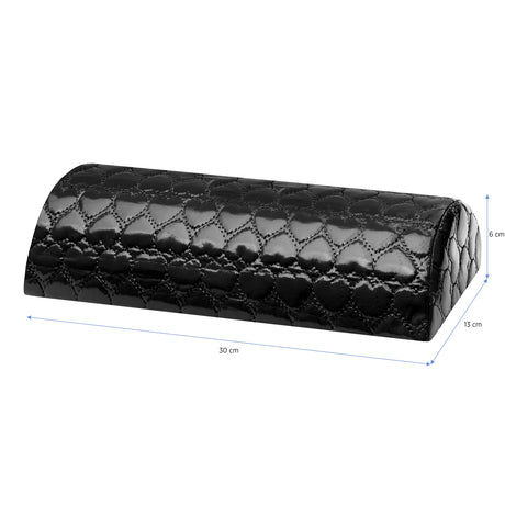 ActiveShop Manicure Pillow Hand Rest Black - isolated on a white background