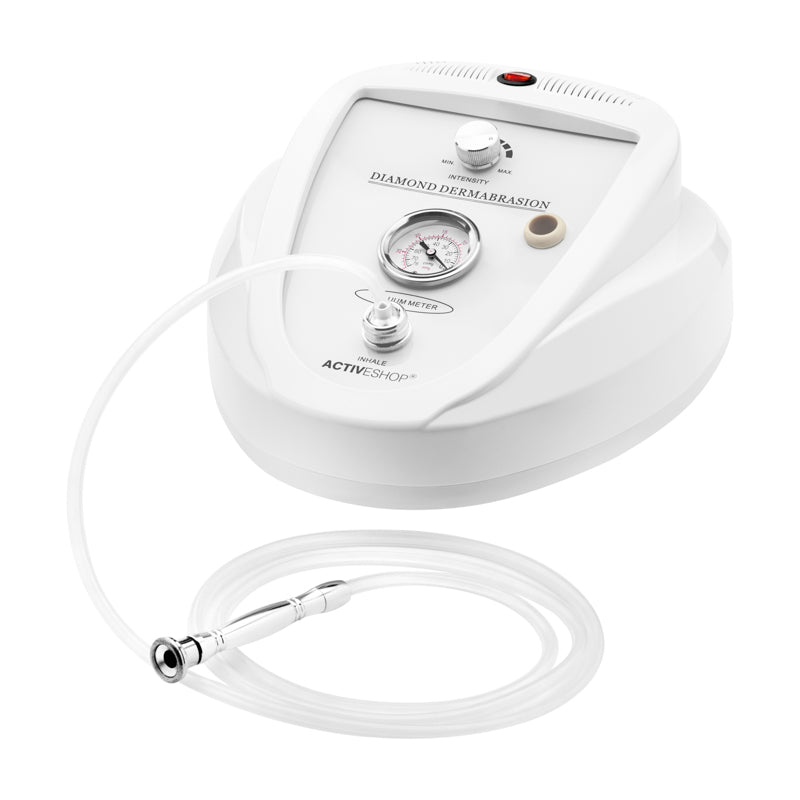 ActiveShop Microdermabrasion Device AM60 - main unit with included components on a white background