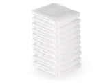 ActiveShop Microfiber Towel 73 × 40cm 10 pcs White - isolated on a white background