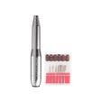 ActiveShop Mini Pro203 Nail Drill Silver - nail drill equipment isolated on a white background