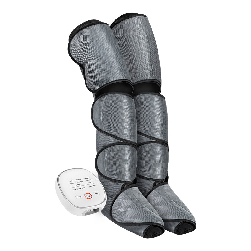 ActiveShop Mirusens Leg & Thigh Pressotherapy Device For Lymphatic Drainage - complete device isolated on a white background