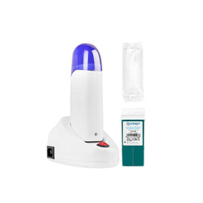 ActiveShop Mono 1.1 Hair Wax Removal Kit - arranged with the included components on a white background