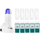 ActiveShop Mono 5.5 Waxing Kit - arranged with the included components on a white background