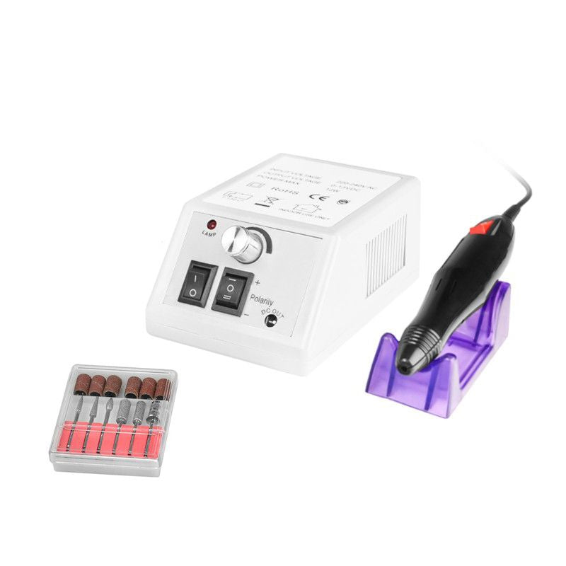 ActiveShop Nail Drill MERC-2000 White - nail drill equipment isolated on a white background