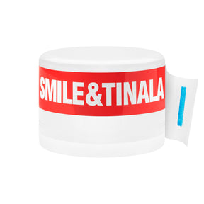 ActiveShop Neck Strip Dispenser - White - isolated on a white background