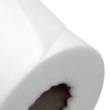 Close-up of the white non-woven material and perforation on the ActiveShop underpad roll
