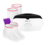 ActiveShop Paraffin Machine 300W White XXL Set - arranged with the included components on a white background