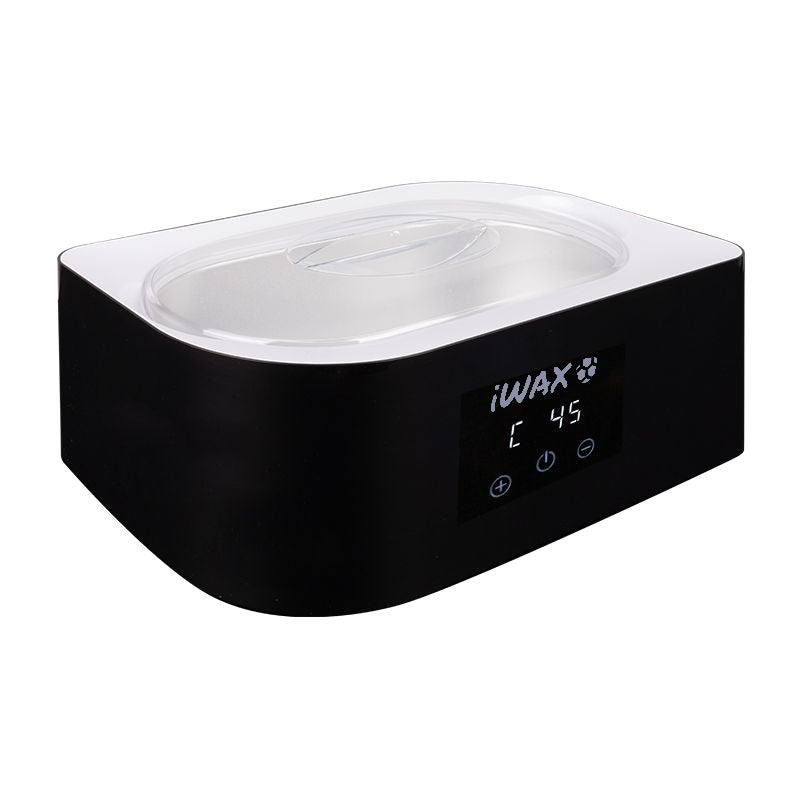ActiveShop Paraffin Wax Bath iWax 4000ml 200W Black - paraffin treatment product isolated on a white background