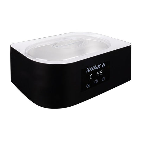 ActiveShop Paraffin Wax Bath iWax 4000ml 200W Black - paraffin treatment product isolated on a white background