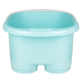 ActiveShop Pedicure Bowl With Massage Rollers Blue - pedicure bowl shown from above on a white background