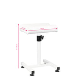 ActiveShop Pedicure Footrest 108 White - full product view on a white background