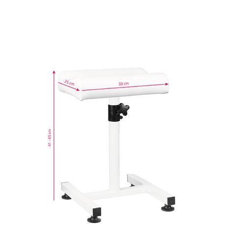 ActiveShop Pedicure Footrest 108 White - full product view on a white background