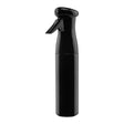 ActiveShop Pro Hairdressing Spray Bottle Black 300ml - round salon spray bottle and printed design on a white background