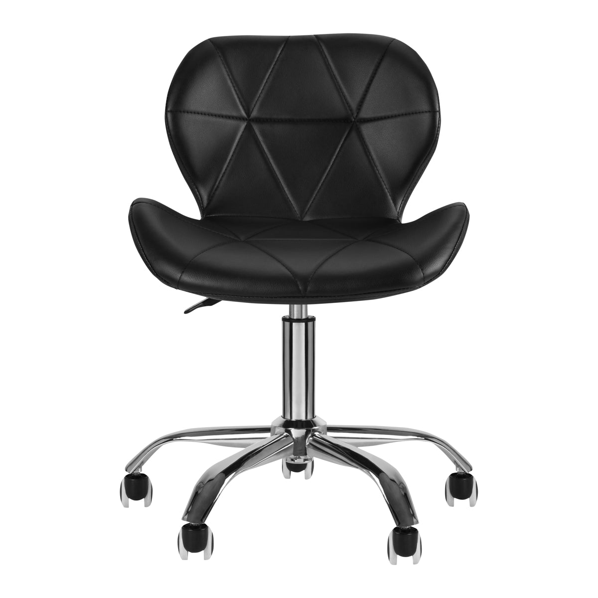ActiveShop QS-06 Beauty Chair Black - full product view on a white background