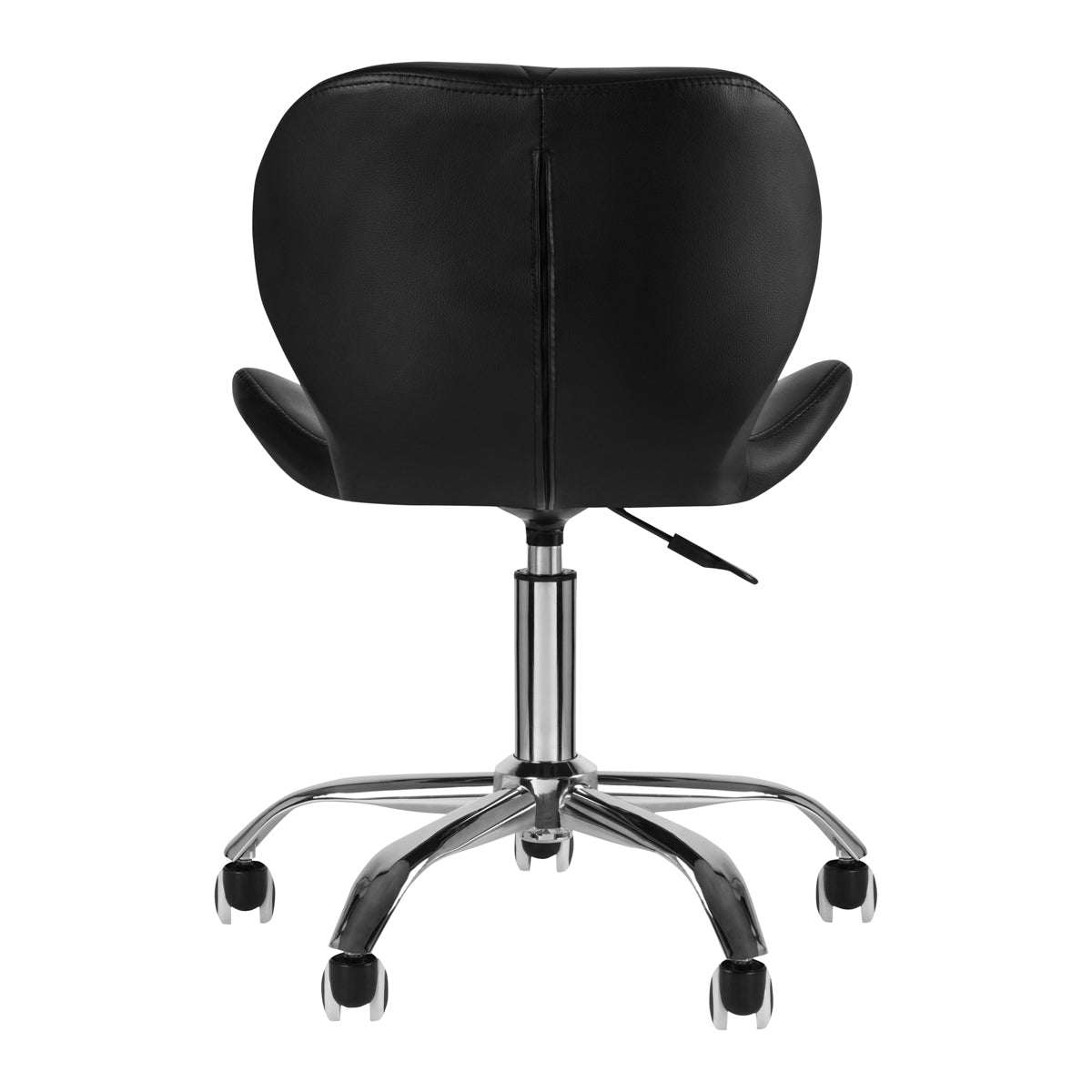 ActiveShop QS-06 Beauty Chair Black - close-up of the upholstery and adjustment details
