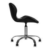 ActiveShop QS-06 Beauty Chair Black - close-up of the upholstery and adjustment details