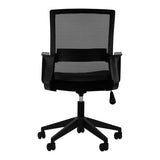 ActiveShop QS-11 Chair Black - close-up of the upholstery and adjustment details