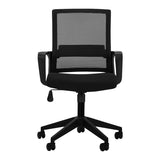 ActiveShop QS-11 Chair Black - close-up of the upholstery and adjustment details