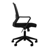 ActiveShop QS-11 Chair Black - close-up of the upholstery and adjustment details