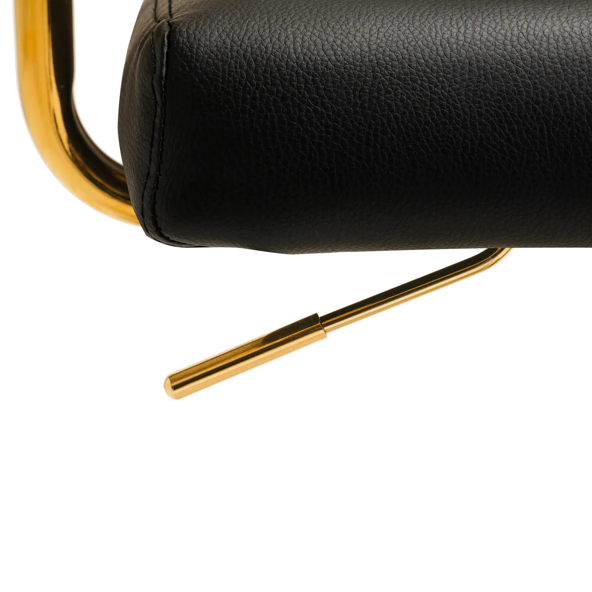 ActiveShop QS-OF211G Beauty Chair Black & Gold - displayed in a professional treatment-room setting