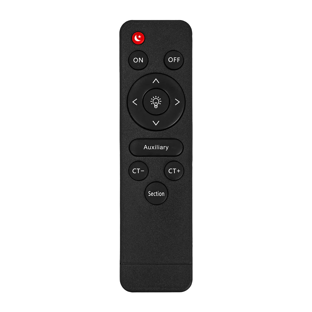 Wireless remote control supplied with the ActiveShop 13-inch LED ring light