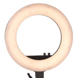 ActiveShop Ring Light 18" 48W LED with Tripod Black - isolated on a white background