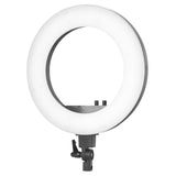 ActiveShop Ring Light 18" 48W LED with Tripod Black - isolated on a white background