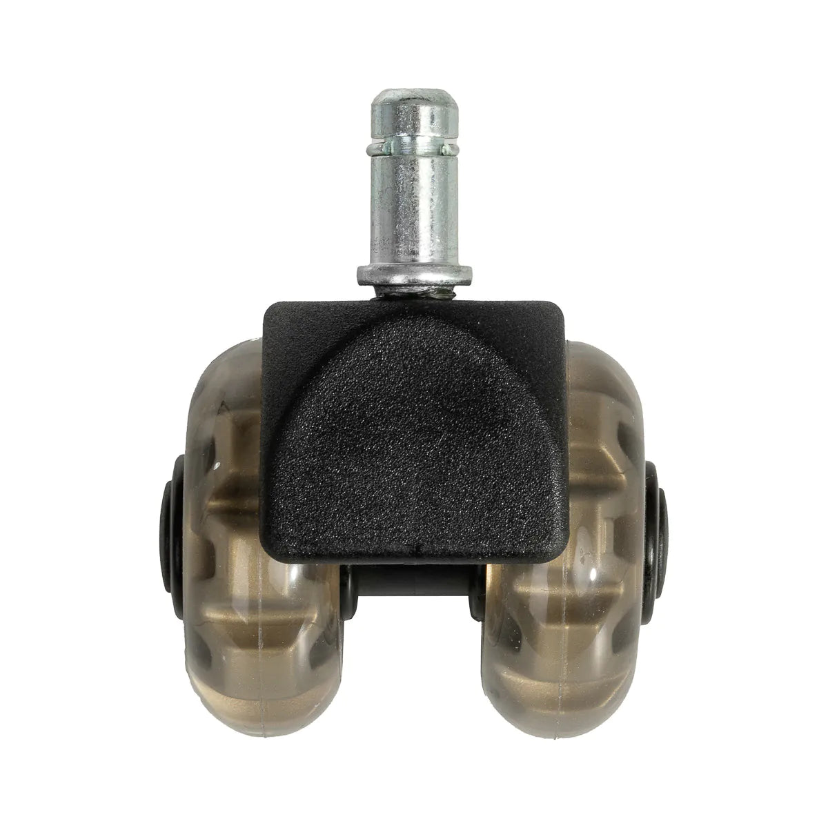 ActiveShop Roll Speed Stool Wheels Replacement Duo Press-On Set - replacement stool component shown in close-up on a white background