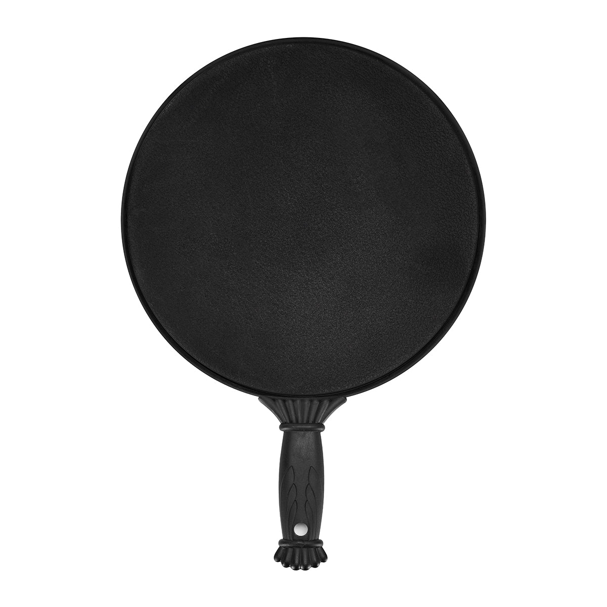 ActiveShop Round Barber Mirror With Handle Q-35 - isolated on a white background
