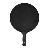 ActiveShop Round Barber Mirror With Handle Q-35 - isolated on a white background