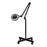 ActiveShop S4 5 Diopter Magnifying Lamp with Tripod Black - complete device isolated on a white background