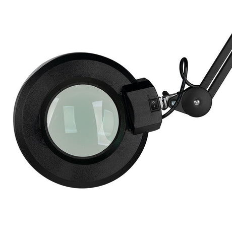 ActiveShop S4 5 Diopter Magnifying Lamp with Tripod Black - device housing and functional components shown on a white background