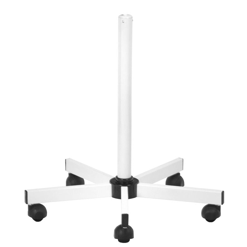 ActiveShop S5 5 Diopter Magnifying Lamp with Tripod White - main unit with included components on a white background