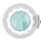 ActiveShop S5 5 Diopter Magnifying Lamp with Tripod White - device housing and functional components shown on a white background
