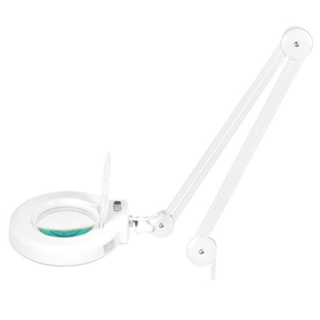 ActiveShop S5 LED Magnifier Lamp With Tripod & Light Intensity Adjustment White - device housing and functional components shown on a white background