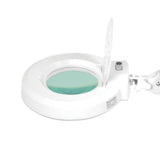 ActiveShop S5 LED Magnifier Lamp With Tripod & Light Intensity Adjustment White - main unit with included components on a white background