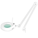 ActiveShop S5 LED Magnifier Lamp With Tripod & Light Intensity Adjustment White - device housing and functional components shown on a white background