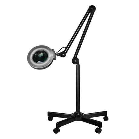 ActiveShop S5 Magnifier Led Lamp with Tripod & Light Intensity Adjustment Black - complete device isolated on a white background