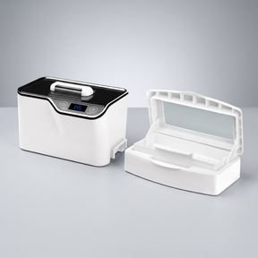 ActiveShop Salon Tool Cleaning & Disinfection Kit - product displayed with its packaging on a dark background