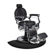 ActiveShop Semi-Circular Hairdressing Chair Floor Mat - isolated on a white background