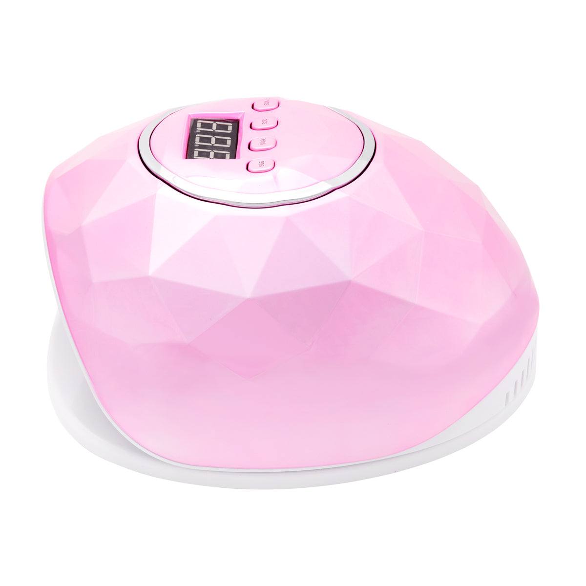 ActiveShop Shiny Powerful 86W Pink UV / LED Lamp - device housing and functional components shown on a white background