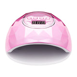ActiveShop Shiny Powerful 86W Pink UV / LED Lamp - device housing and functional components shown on a white background