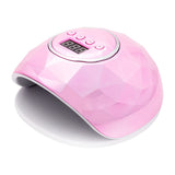 ActiveShop Shiny Powerful 86W Pink UV / LED Lamp - device housing and functional components shown on a white background