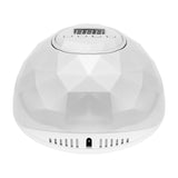 ActiveShop Shiny Powerful 86W White Silver UV / LED Lamp - device housing and functional components shown on a white background