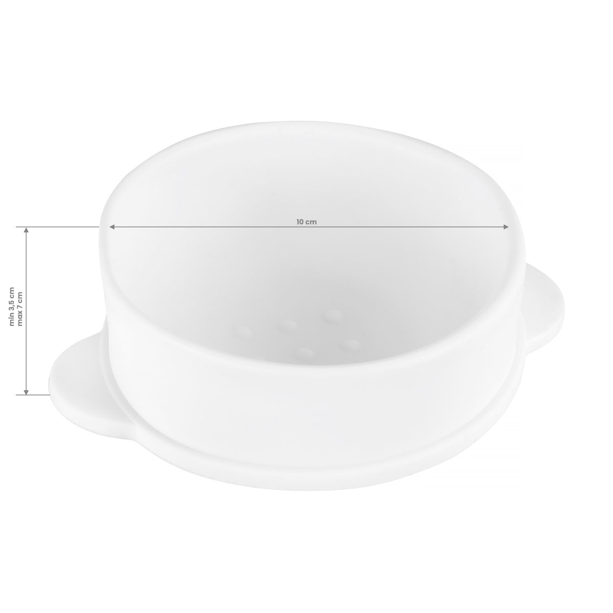 ActiveShop Silicone Bowl for Wax 400ml - isolated on a white background